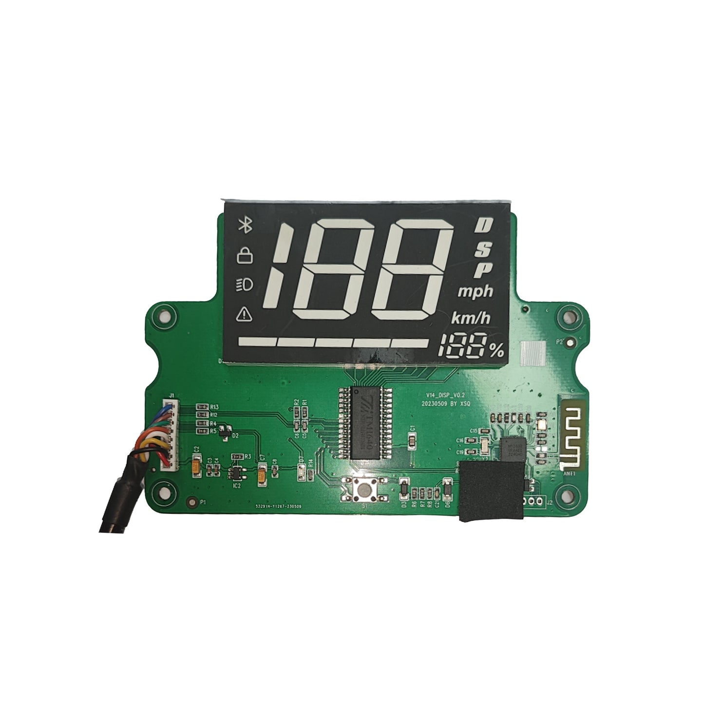 V14 Bluetooth Display Board PCBA Components