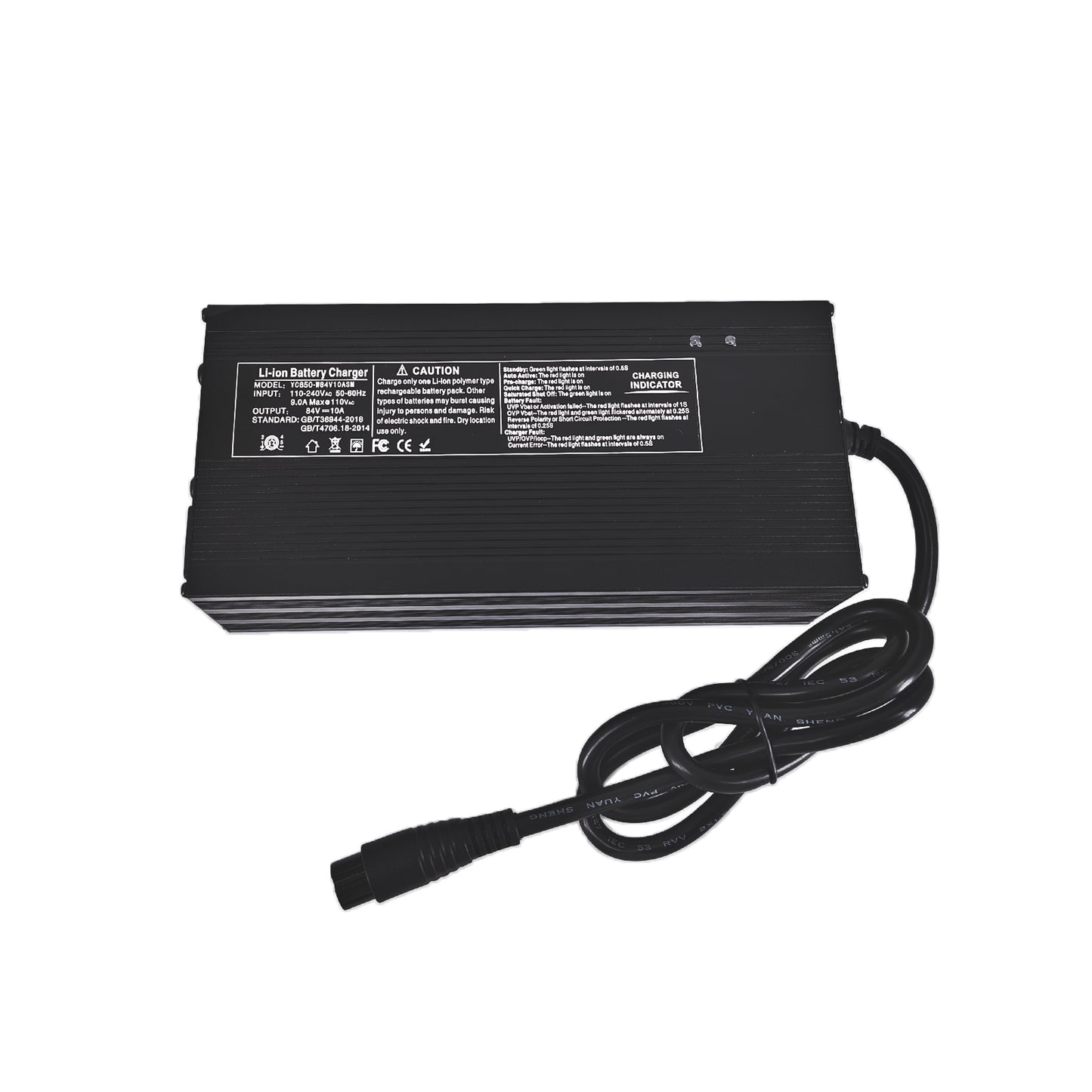 84V 10A Lithium Battery Charger GX16-5