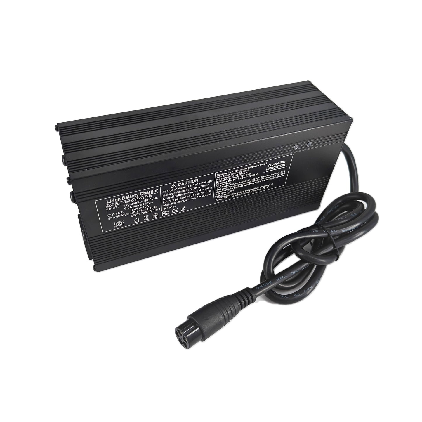 84V 10A Lithium Battery Charger GX16-5