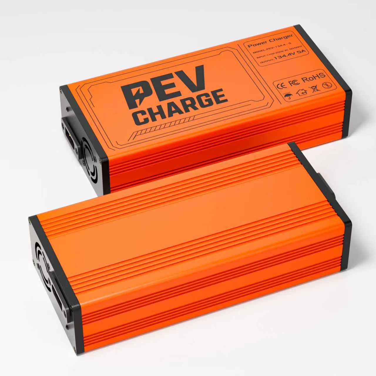 EV 134.4V 5A Fast Charger for Electric Unicycles & E-Motorcycles, Smart High-Voltage Charger with Overcharge Protection