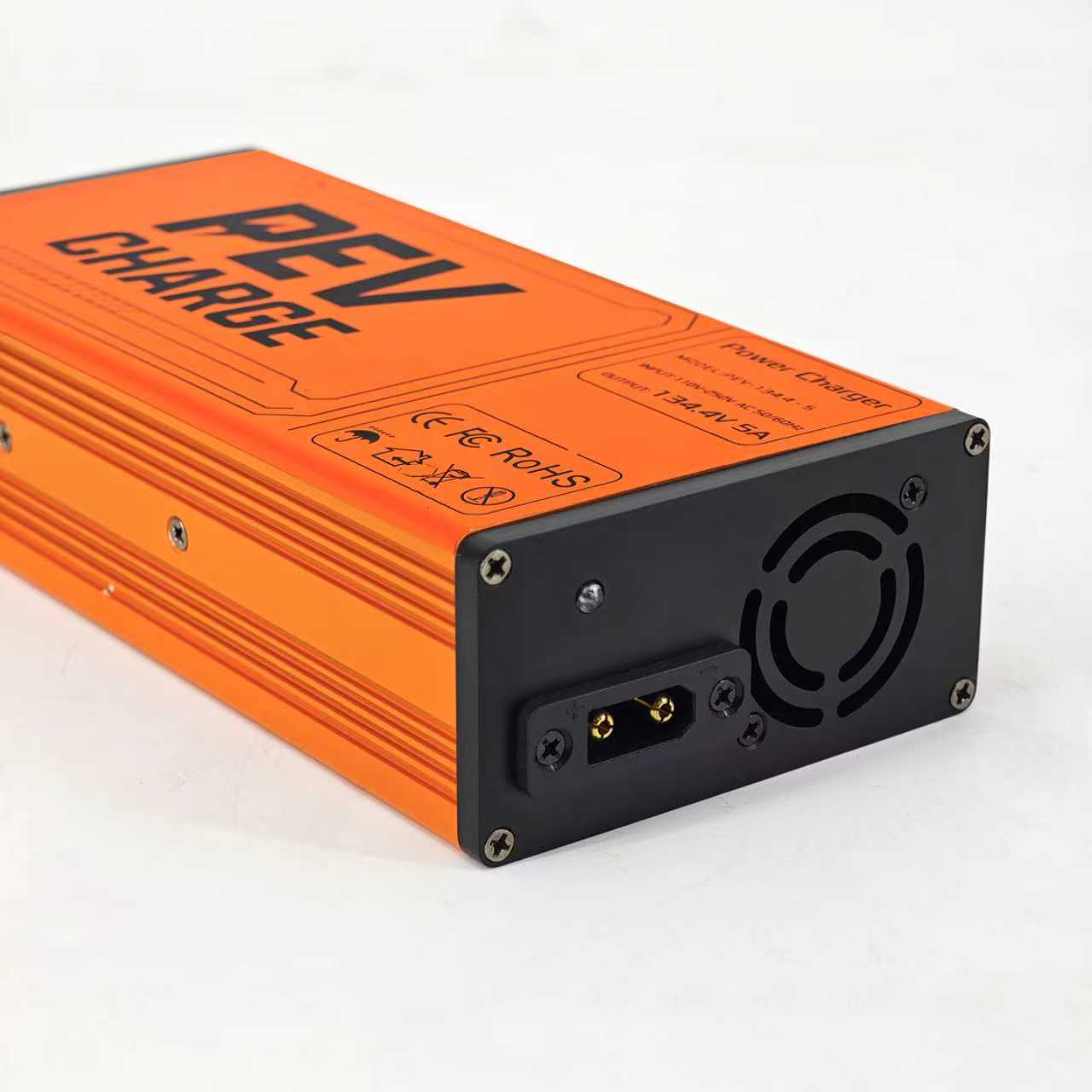 EV 134.4V 5A Fast Charger for Electric Unicycles & E-Motorcycles, Smart High-Voltage Charger with Overcharge Protection