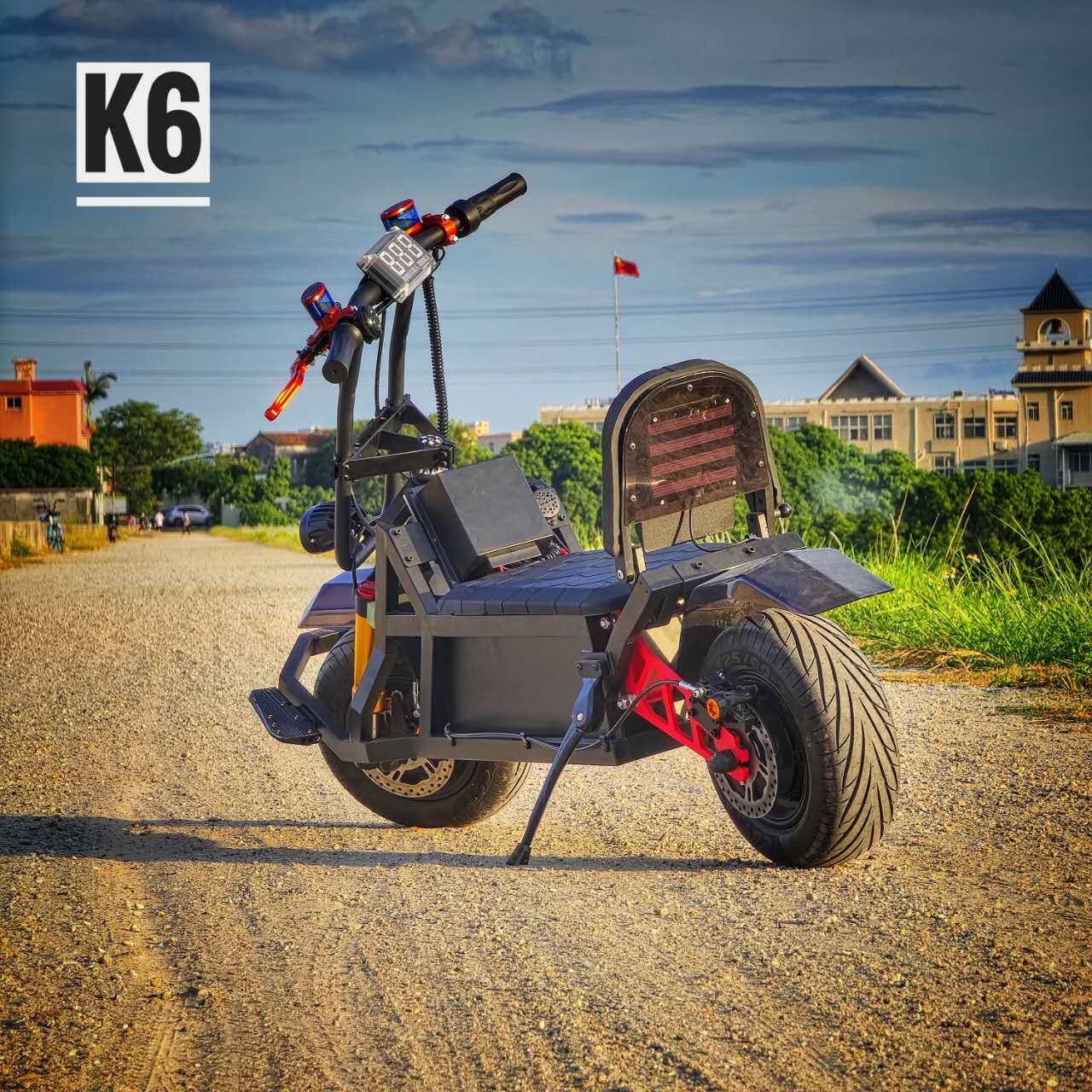 K6 Max Hyperscooter - 134V, 130km/h, EVE 3200Wh Battery Edition