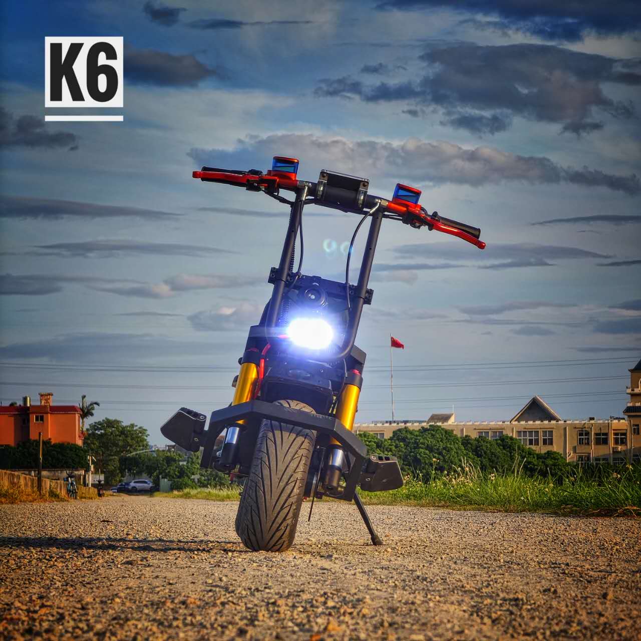 K6 Max Hyperscooter - 134V, 130km/h, EVE 3200Wh Battery Edition