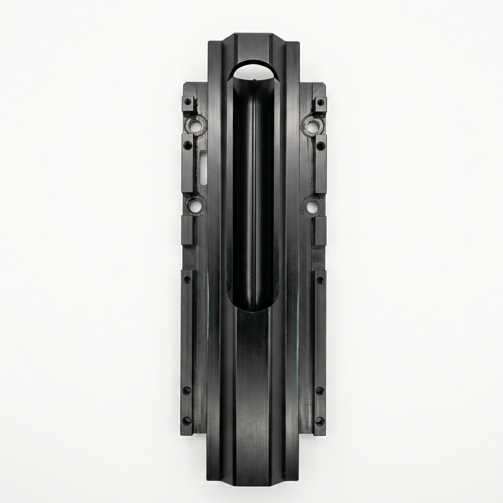 V11Y inner rail left - with via
