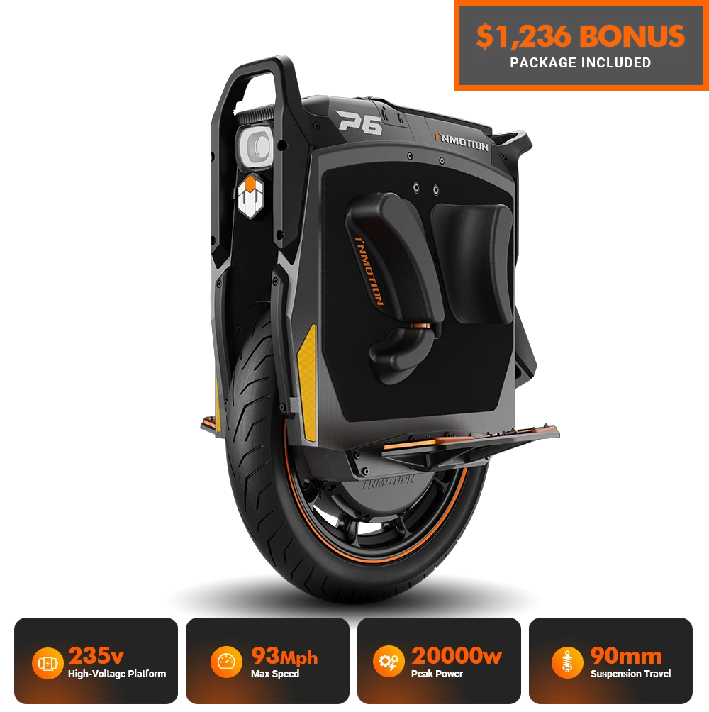 INMOTION P6 electric unicycle - view 5